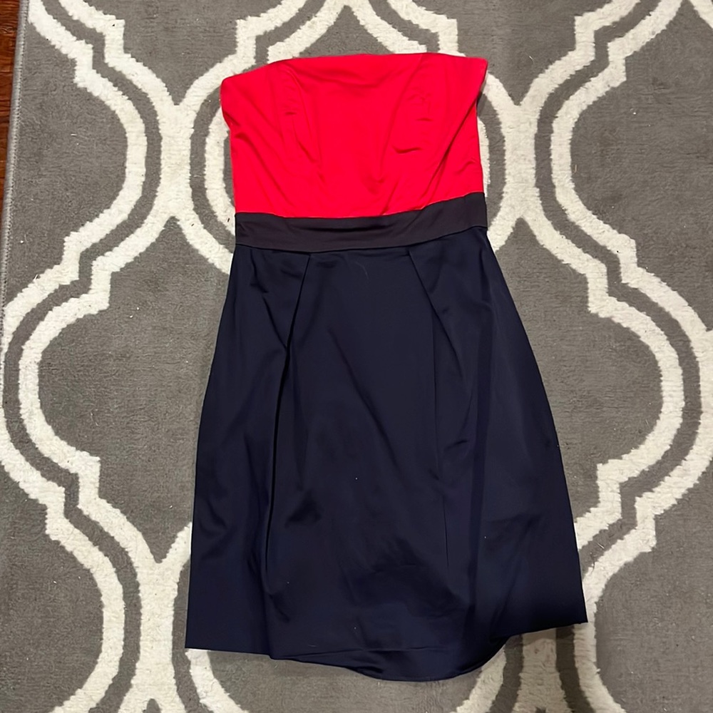 French connection. Size 2. Red, black, navy blue